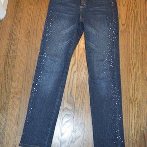 Karen Kane Rhinestone Skinny Jeans~sz 6